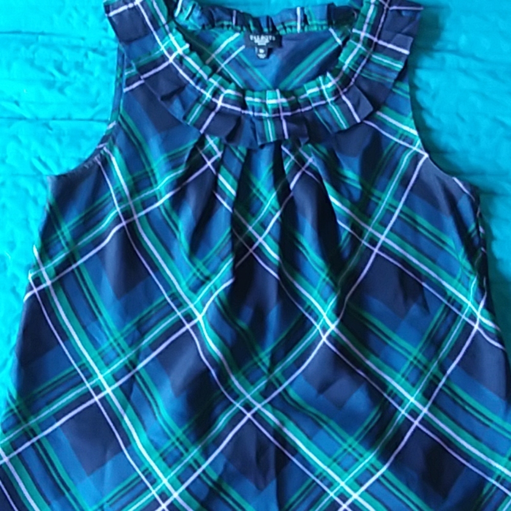 100 % Silk Talbots Tank NWOT